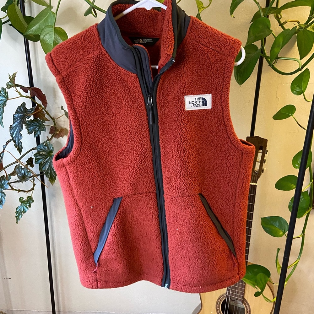 Vintage Men's Northface Fleece Vest